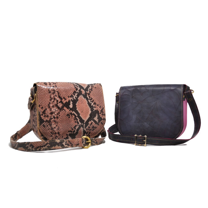 Saddle Bag in pelle