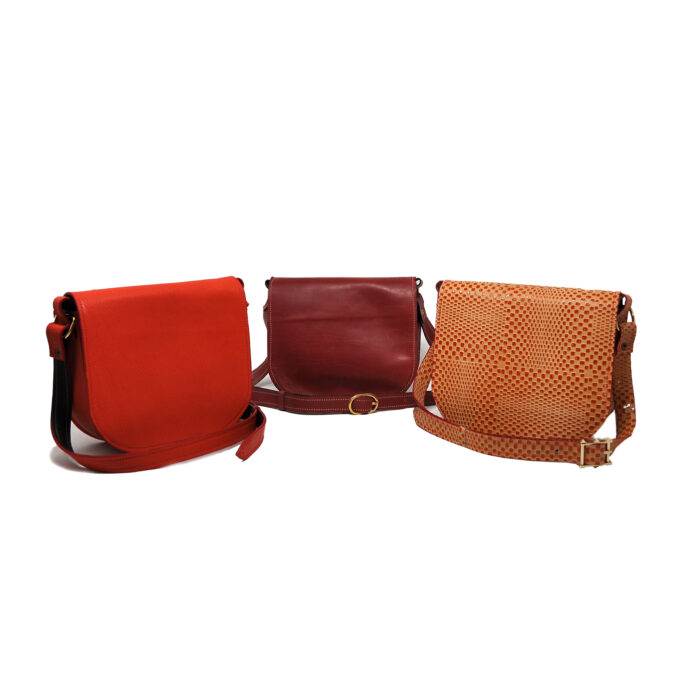 Saddle Bag in pelle