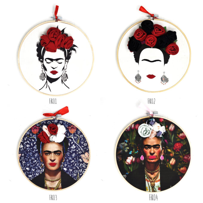 Ricamo Moderno - Frida Khalo 20cm